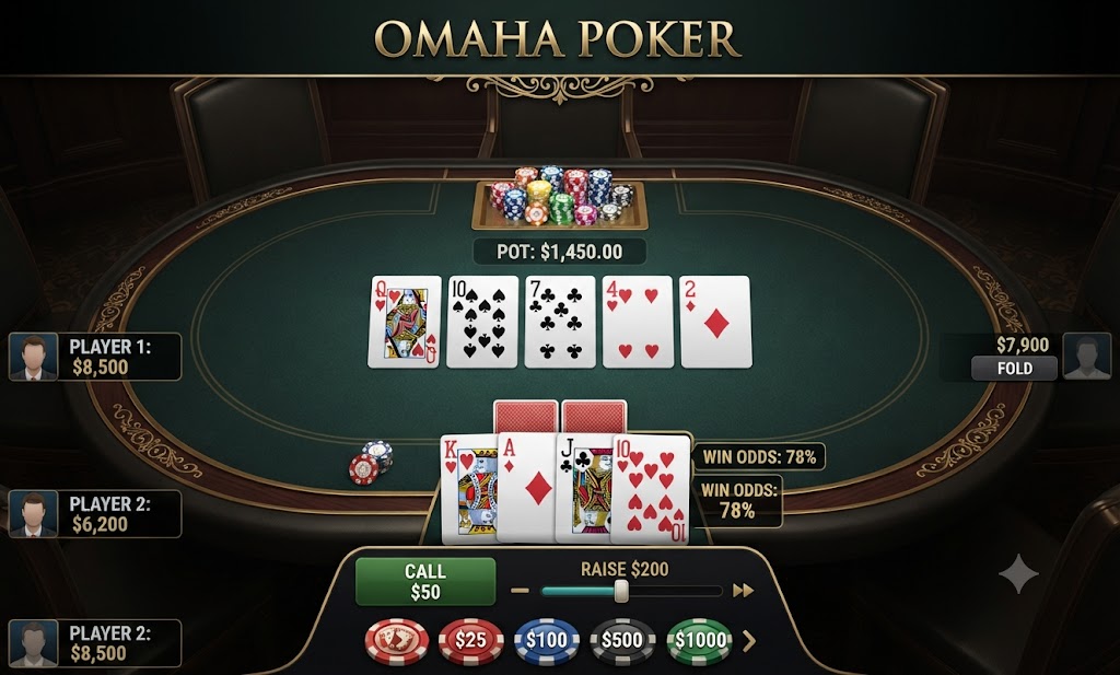 Omaha Poker